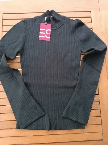Pull noir femme esprit new york taille s
