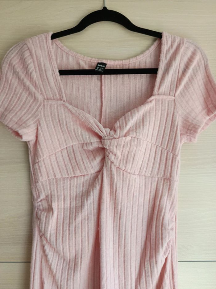 Robe de grossesse rose M - photo numéro 3