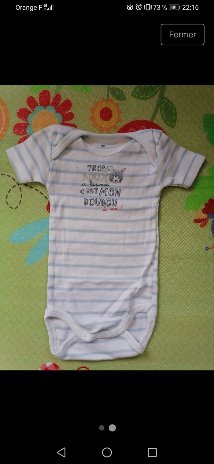 Lot 10 bodies 9 mois - photo numéro 4