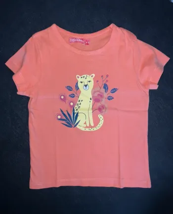 T-shirt manches courtes Corail