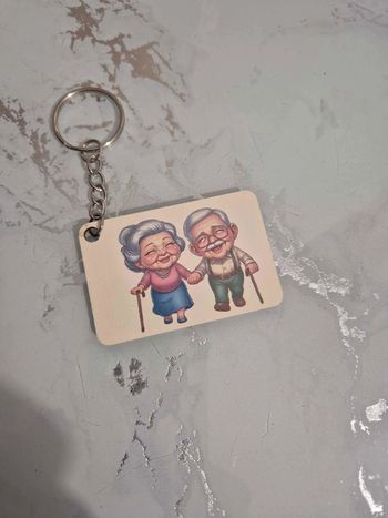 porte clé papi mamie