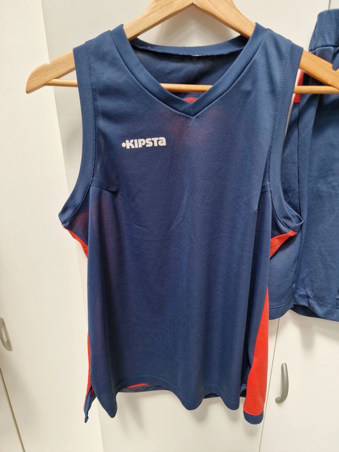 Ensemble Debardeur Short Bleu Marine Rose - photo numéro 2
