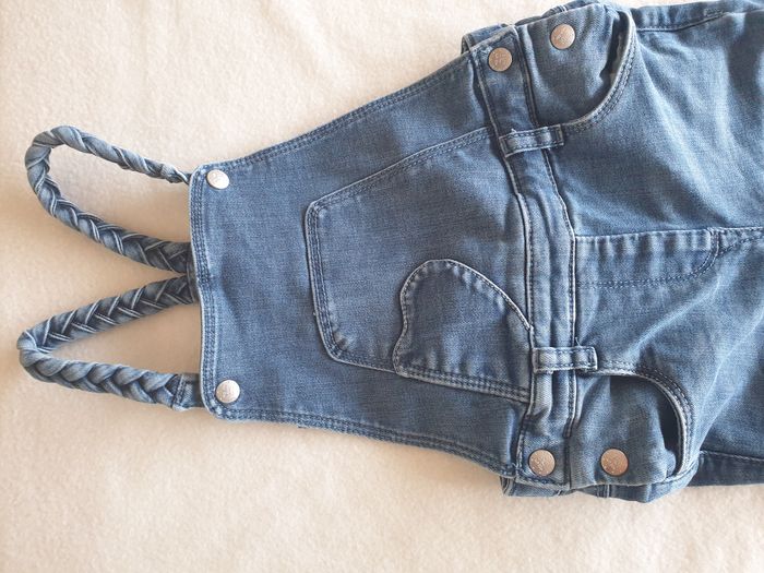 Salopette coeur en jeans - T36M - Tape à l'oeil - photo numéro 2