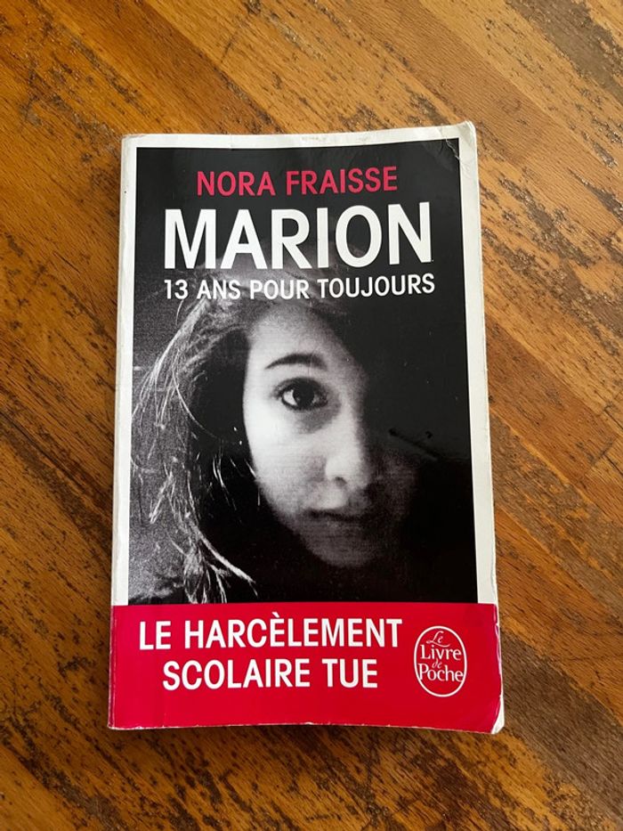 Marion 13 ans pour toujours
