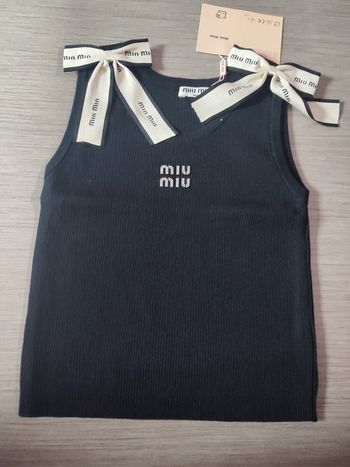 Débardeur miu miu