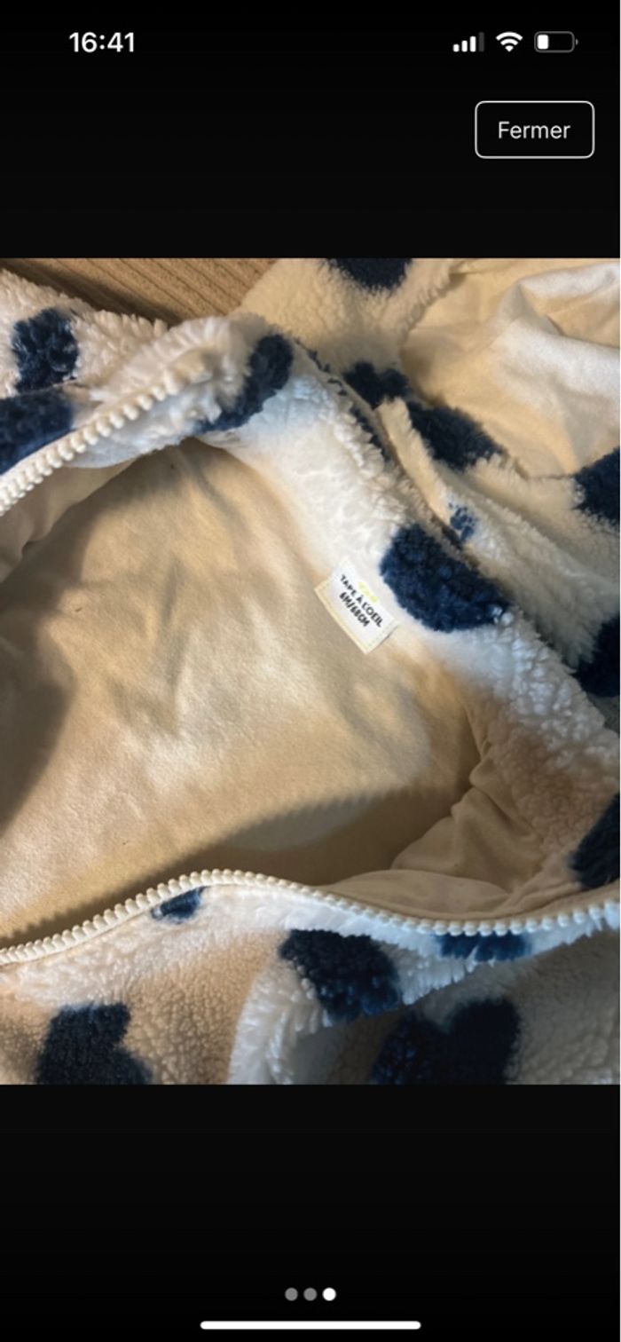 Veste polaire, tape-à-l’œil six mois - photo numéro 2