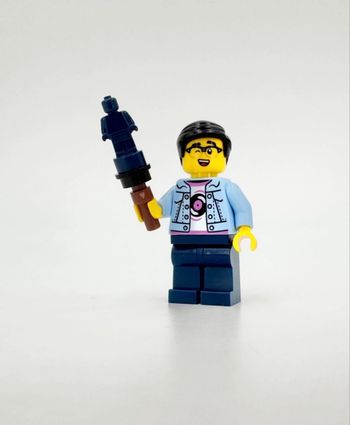 Lego Figurines Nouvel An Chinois : Marionnettiste d’Ombres Chinoises (visage double expression) - NEUF