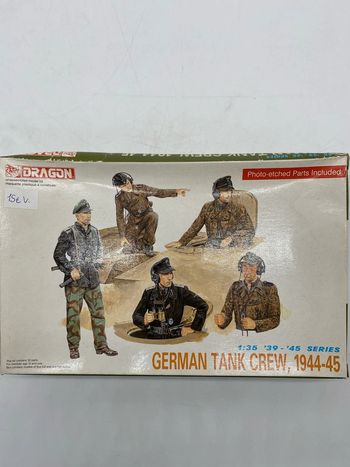 Dragon maquette German tank crew 1944-45