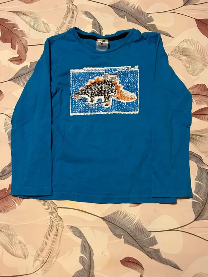 T-shirt sequins 5 ans