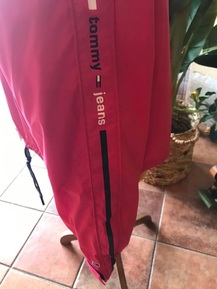 Tommy jeans coupe vent zippé taille xs rose - photo numéro 4
