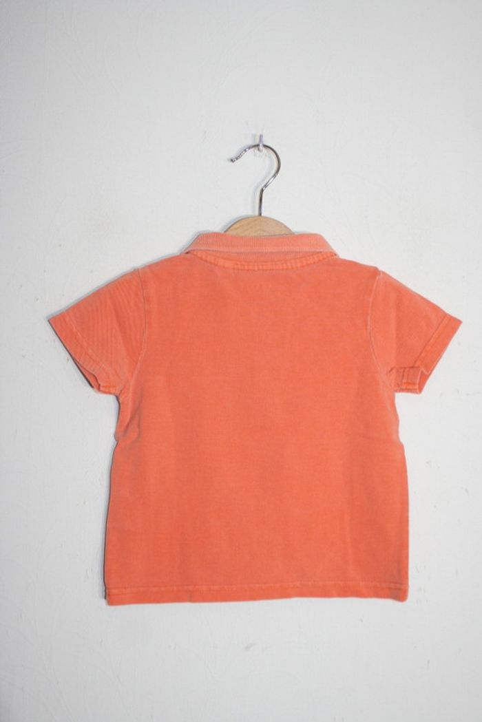 Polo orange Obaibi (couleur passée) 18m - photo numéro 3