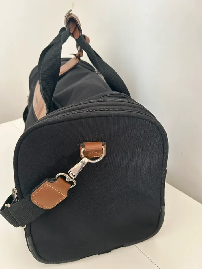 Lancel sac de voyage noir / valise week end - photo numéro 6