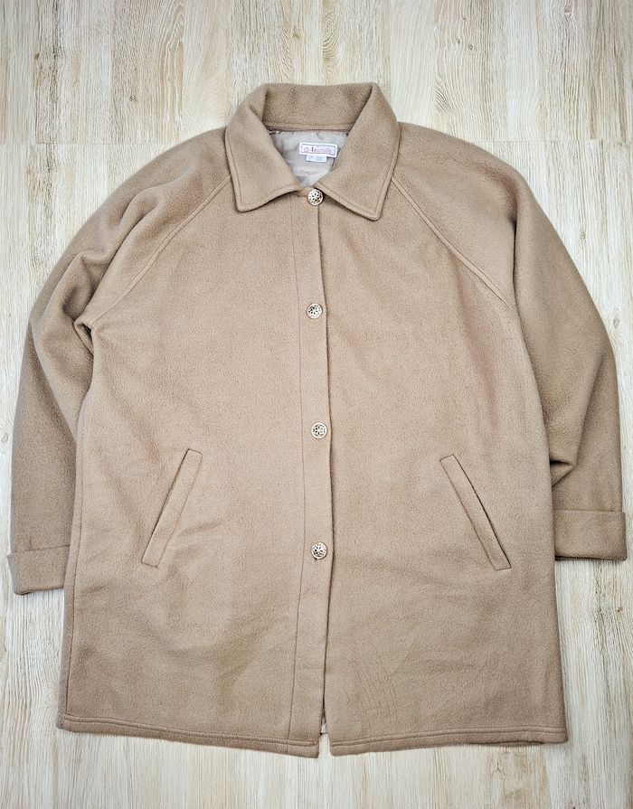 Claire Neuville - Veste polaire camel -T50/52 (L/XL) - photo numéro 2
