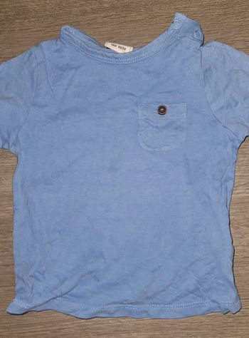 T shirt bleu Tao