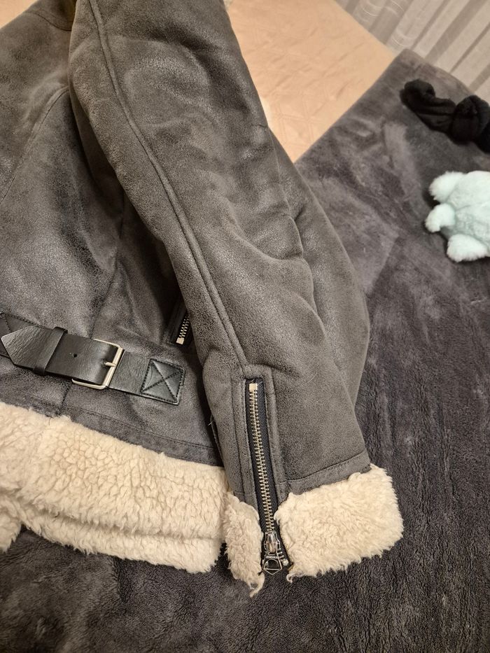 Veste fusses fourrure Bershka - photo numéro 6