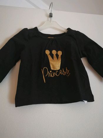 Tee shirt princesse 3 mois