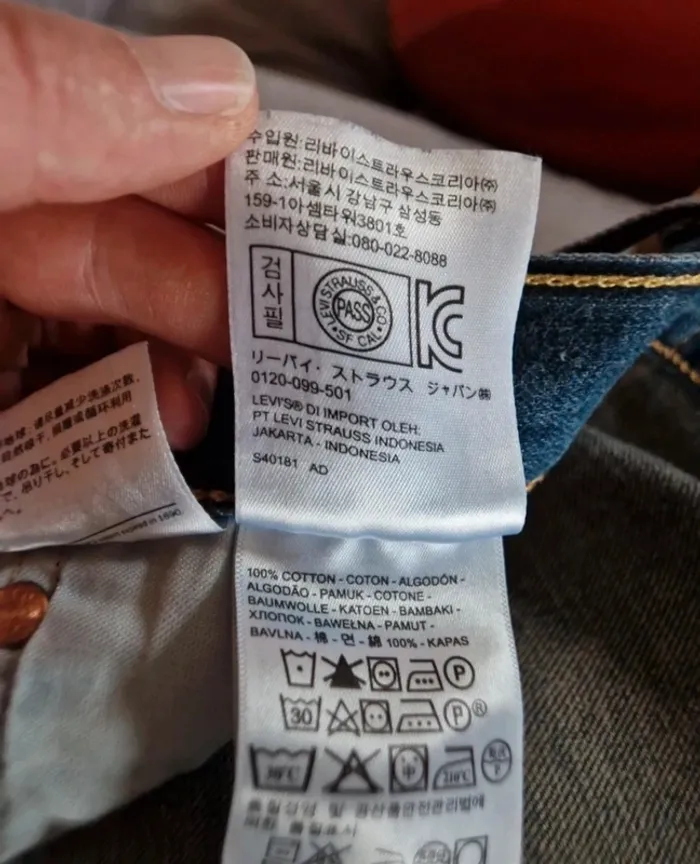 Jeans Hommes Levi's 501 - photo numéro 9