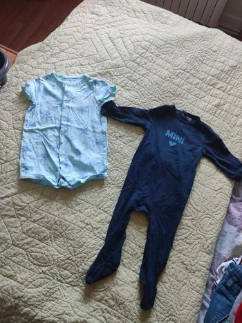 Lot 2 pyjamas été 12 mois