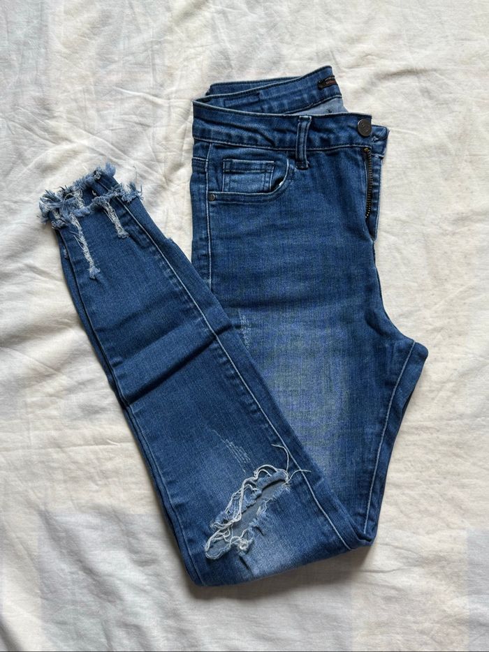 Jeans à trou Skinny