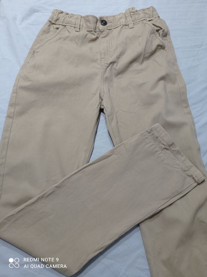 pantalon beige in Extenso taille 14 ans Réf 896 B8 - photo numéro 1