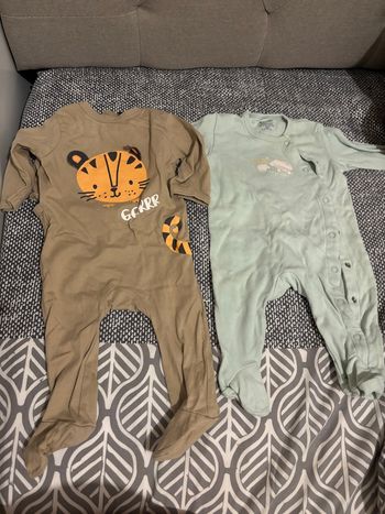 2 pyjamas garçon 3 mois 