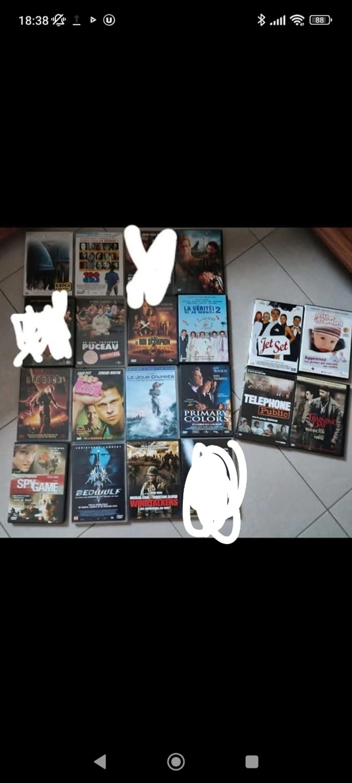 Lot de 13 DVD+ 4 gratuit - photo numéro 2