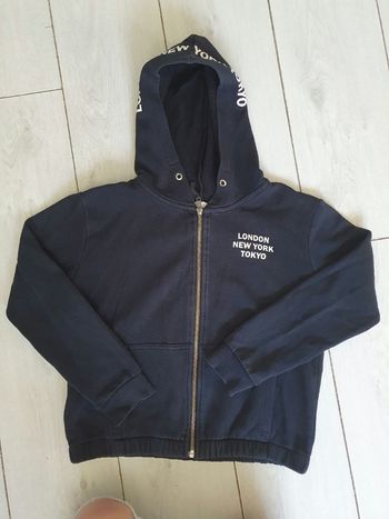 Gilet sweats à capuche 10/12ans