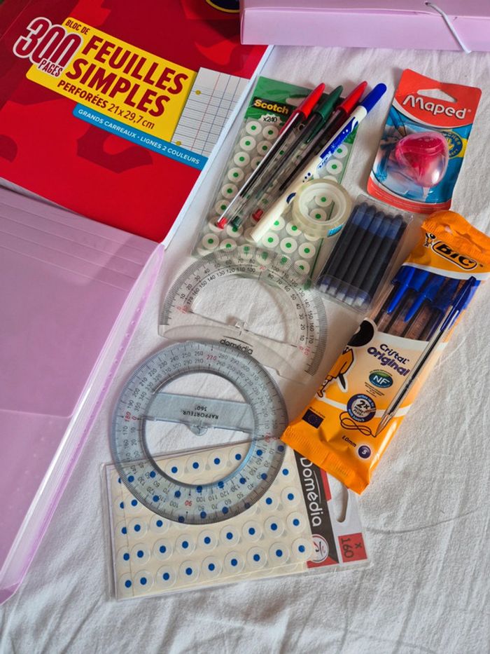Lot fournitures scolaires - photo numéro 5
