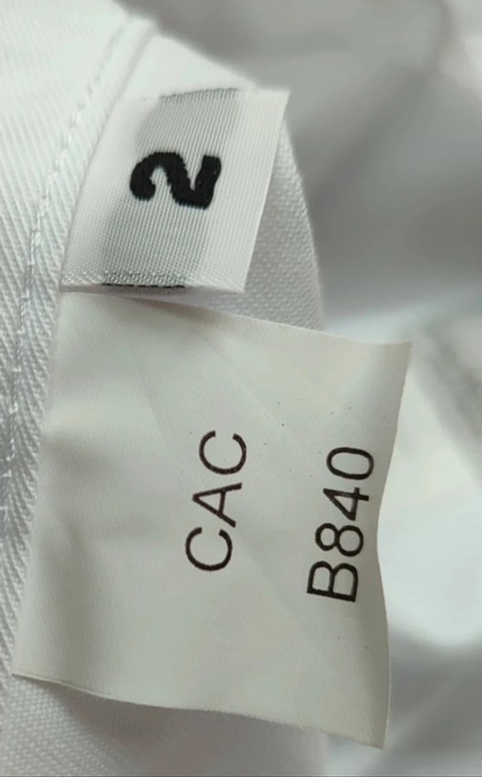 Pantalon de travail blanc neuf taille 2 , Mulliez-Florez - photo numéro 5