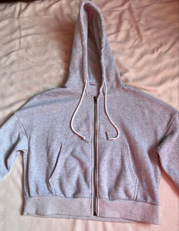 Veste courte à capuche zippée S - photo numéro 2