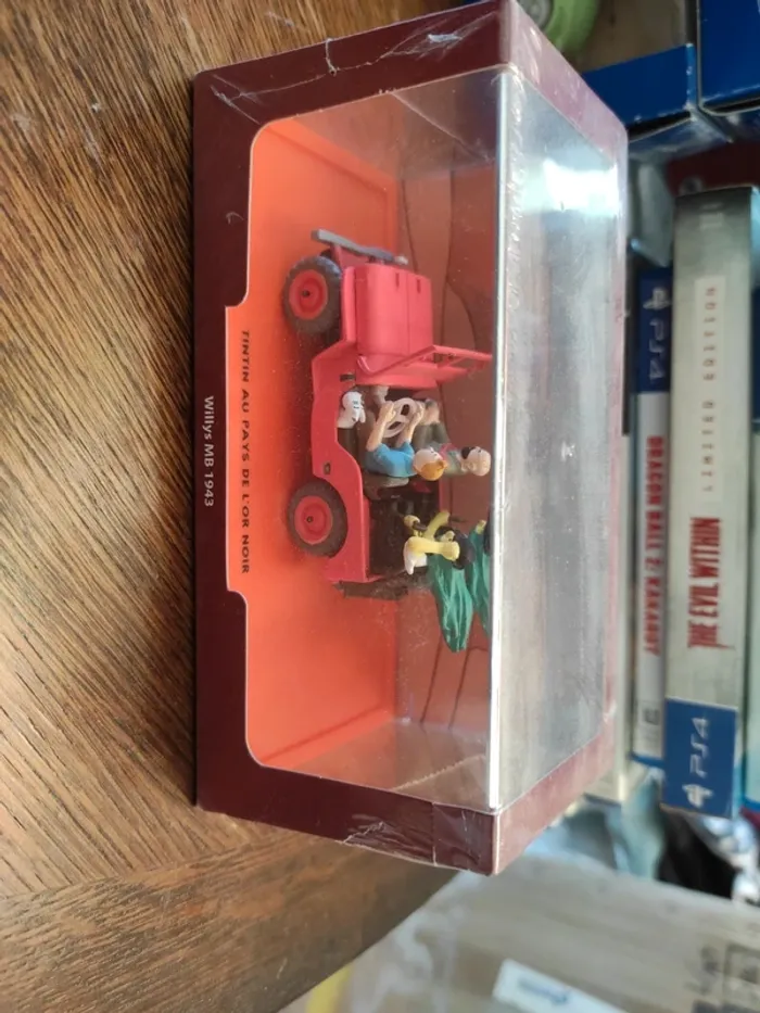 Tintin jeep au pays de l or noir