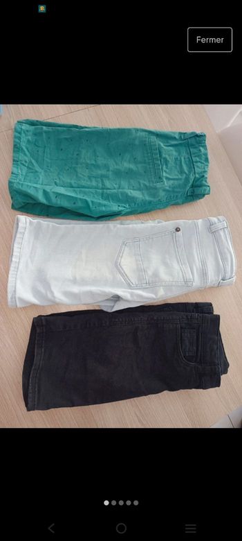 Lot de 3 short garcon