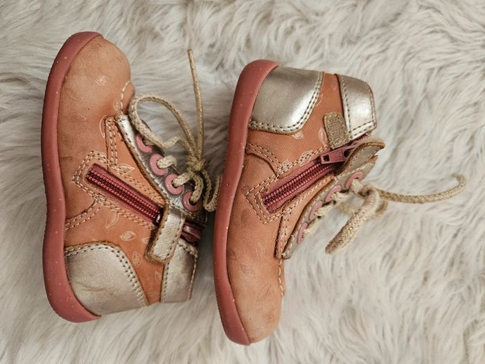 Kickers rose dorée pointure 21 - photo numéro 4