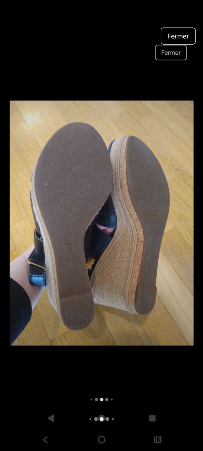 Magnifiques sandales en cuir Clarks - photo numéro 4