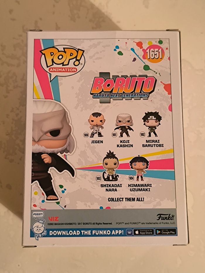 Funko Pop Boruto Koji kashin 1651 - photo numéro 3