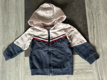 Pull / sweat zippé à capuche