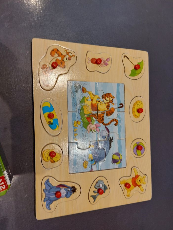 Puzzle en bois winnie l'ourson
