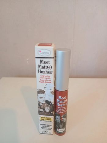 TheBalm rouge à lèvre liquide meet matt hughes trustworthy