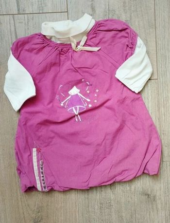 Robe fée et sous pull col roulé 3 mois