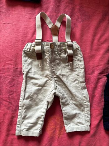 Pantalon bretelles bébé