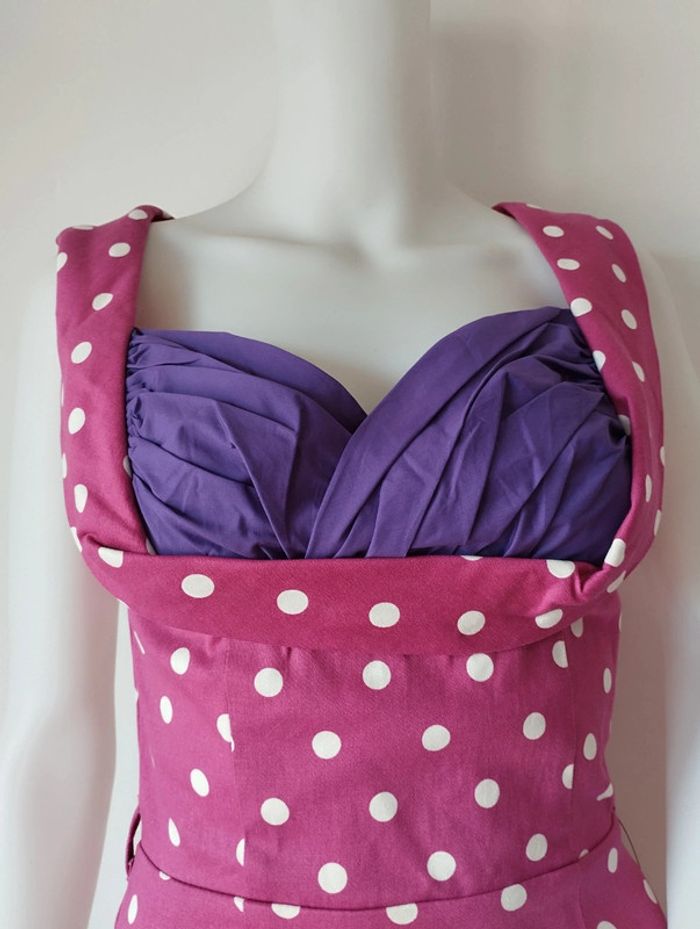 Robe crayon Pin up Lindy Bop taille 36 - photo numéro 3