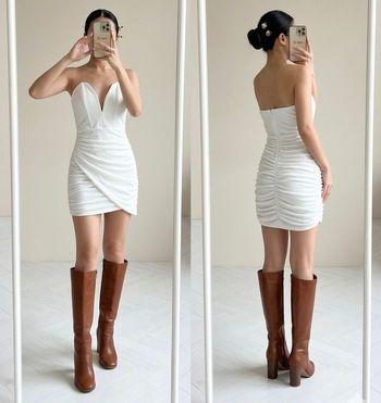 Robe bustier Zara, taille XS