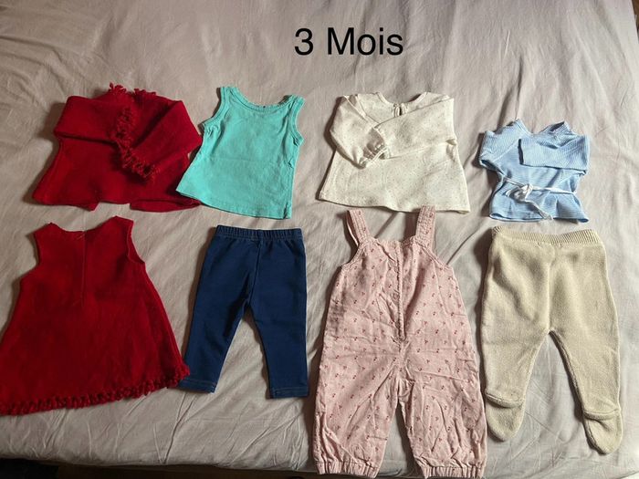 Lot fille 3 mois - photo numéro 2