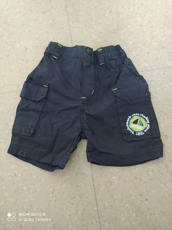 Short garçons 6 mois