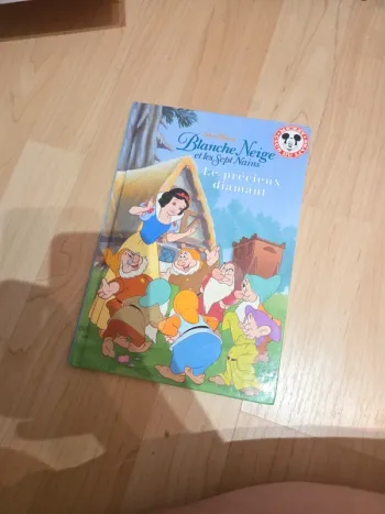 Livre disney blanche neige et les 7 nains le précieux diamant
