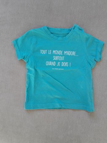 T shirt MC 6 mois