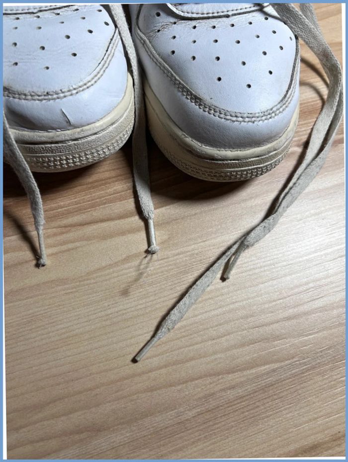 Nike Air Force 1 Mid Blanche – Pointure 38.5 Femme - photo numéro 13
