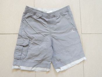 Short garçon gris 5 ans