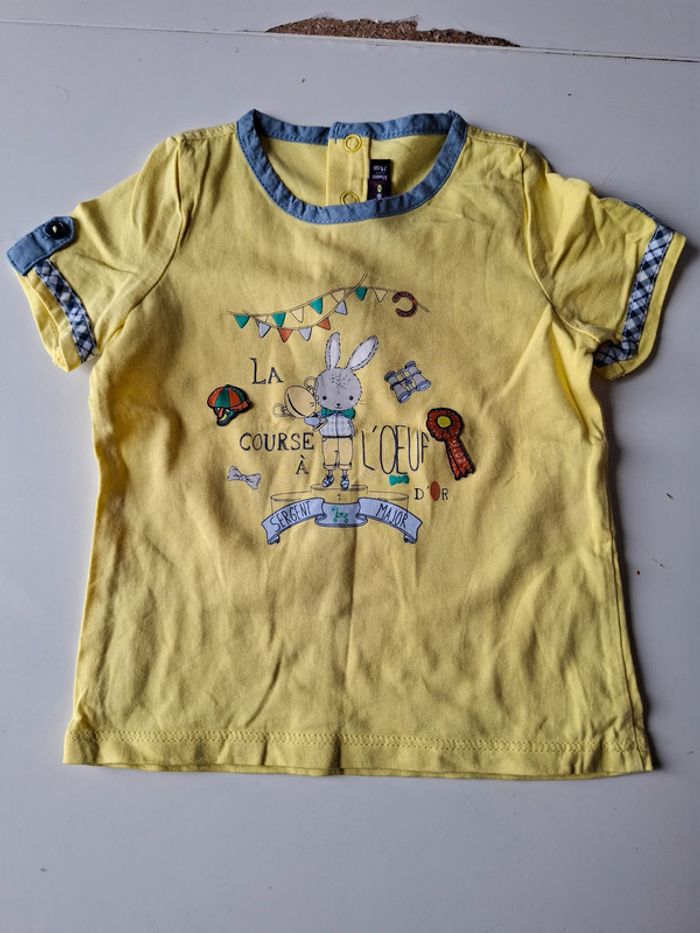 T-shirt Sergent Major taille 12 mois