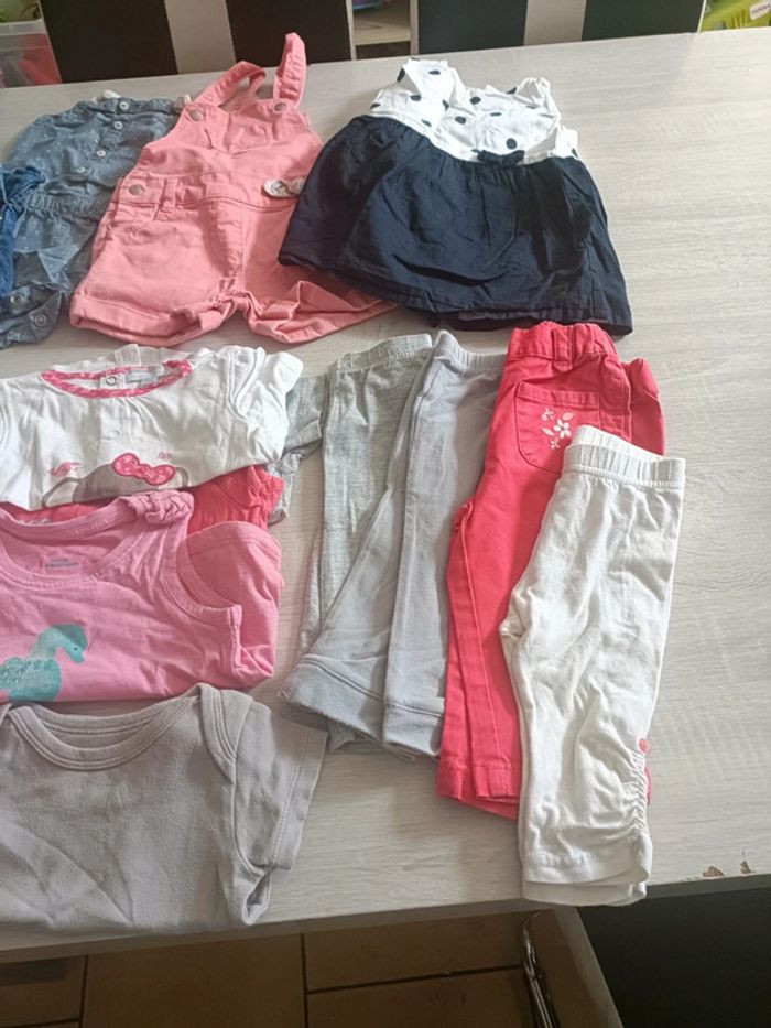 Lot vêtements fille 9 mois été - photo numéro 2